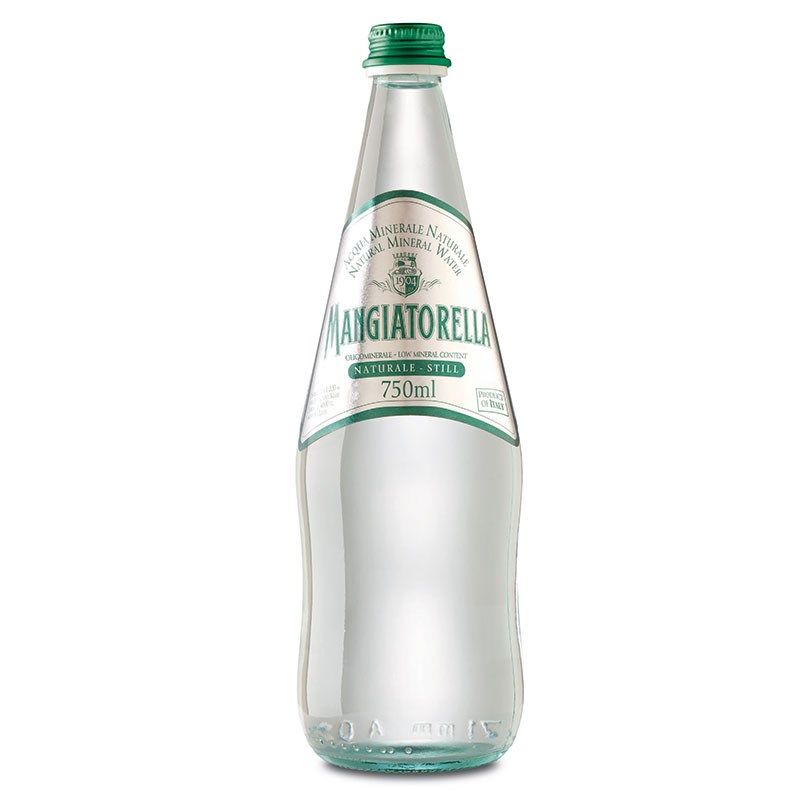 Mangiatorella STILL Natural Water GLASS 750ml