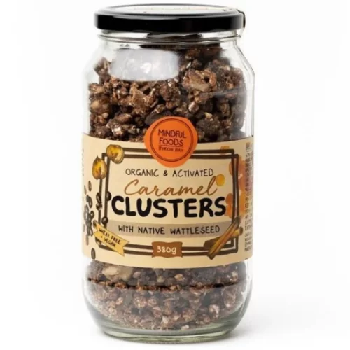 Caramel clusters Wattleseed - Organic & Activated