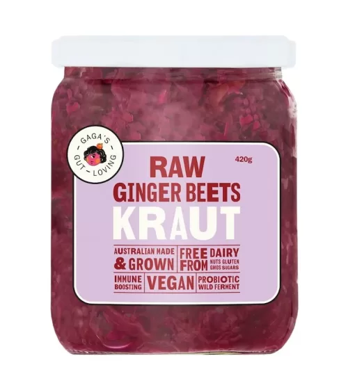 Gagas Kraut Raw Ginger Beets 420g